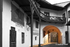 Schloss Elkofen - durchleuchteter Torbogen
