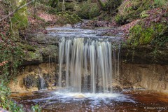 Wasserfall im Schauerachgraben (Kupferbach)