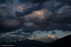 Abendstimmung im Vinschgau