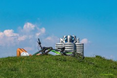Rast auf dem Olympiaberg