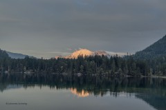 Sonnenuntergang am Hintersee