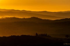 Abendstimmung Toskana