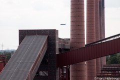 Kokerei mit Zeppelin