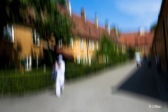 Weiße junge Frau