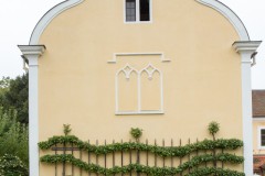 Spalierobst am Küchengebäude im Wörlitzer Park
