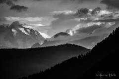 Blick in die Dolomiten