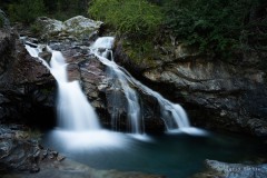 Wasserfall Nähe Morteratsch-Gletscher