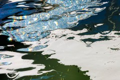 Glitzernde Donau