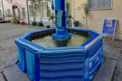 Kälteschutz für einen Brunnen