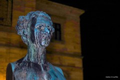 Ludwig II vor Villa Wahnfried, Bayreuth