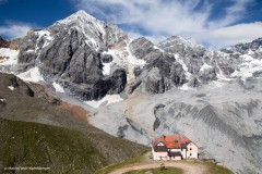 Schaubachhütte vor Königspitze