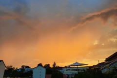 Himmel über Ebersberg (1)