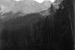 Zugspitze vom Nordufer des Eibsees