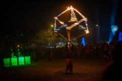 Feuer-Jongleur