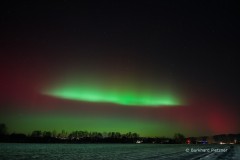 Aurora Borealis in Grün