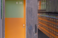 Beton - mit etwas Farbe fotografiert