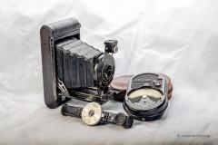 Die Fotoausrüstung meines Vaters: Kodak-Kamera, Entfernungsmesser, Belichtungsmesser