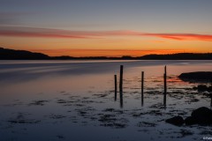 Norwegen bei Mitternacht