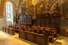 Empore  der Klosterkirche Reutberg