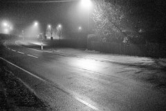 Alex Pelka-Schnee bei Nacht und Nebel