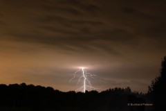 Gewitter über dem Landkreis