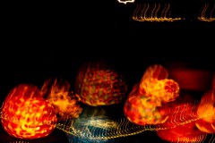 Chiemsee - Christbaumkugeln leuchtend