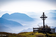 Bayrische Voralpen mit Blick ins Inntal