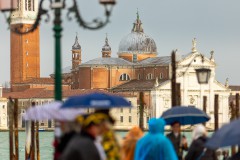 Regenwetter in Venedig