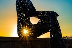 Kunst am Hafen von Alvor