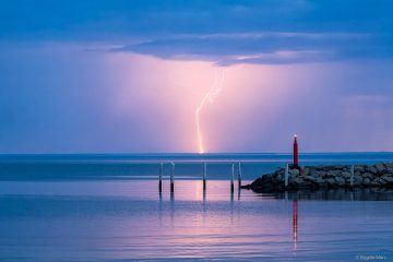 Violet lightning